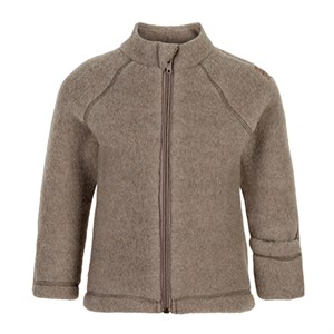 Mikk-Line - Wool Baby Jacket, Melange Denver